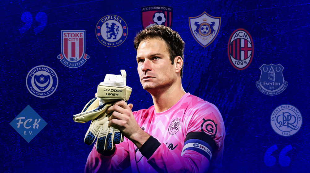 Asmir Begovic: Queens Park Rangers keeper on playing under Mourinho at Chelsea and scoring for Stoke